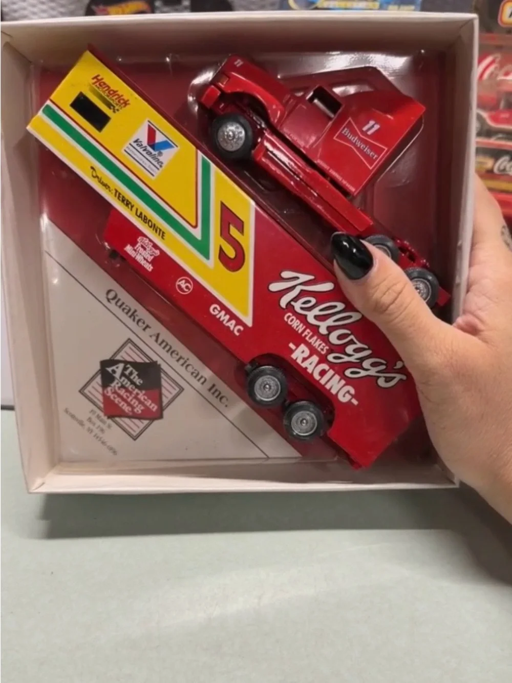 Red Racing Toy Truck for Kids
